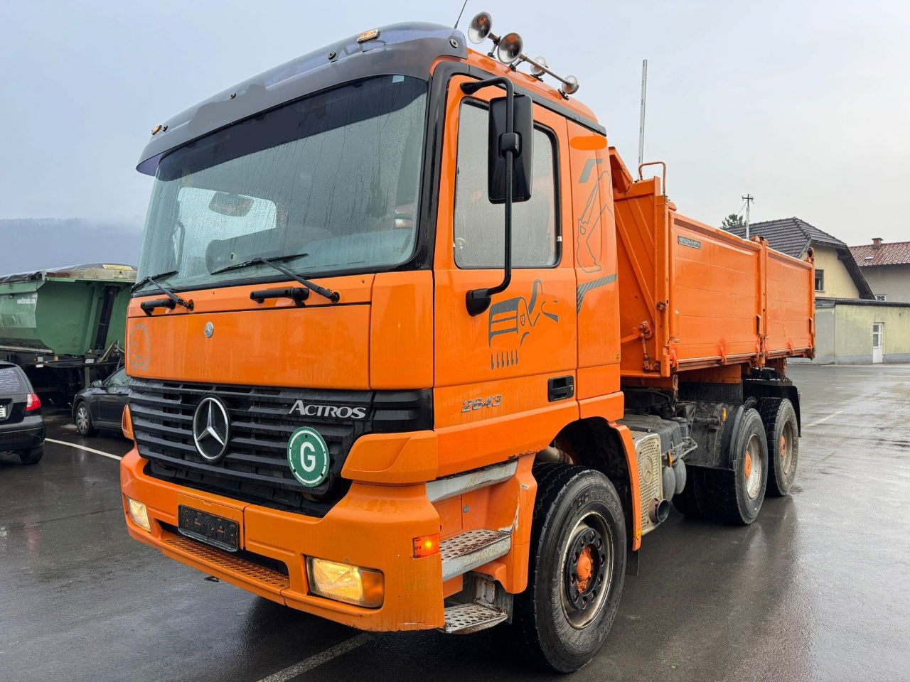 Mercedes-Benz Actros 2643 K 6x4 meiller tipper - TOP Condition - 翻斗车:图1 Mercedes-Benz Actros 2643 K 6x4 meiller tipper - TOP Condition - 翻斗车:图1