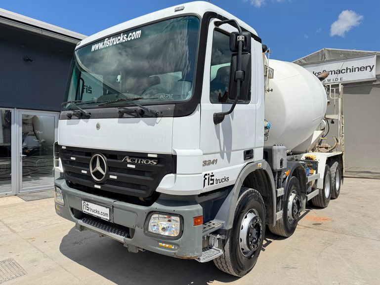Mercedes-Benz Actros 3241 8x4 mixer 9m3 - 混凝土搅拌车:图1 Mercedes-Benz Actros 3241 8x4 mixer 9m3 - 混凝土搅拌车:图1