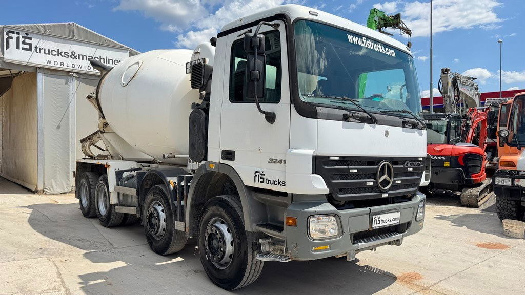 Mercedes-Benz Actros 3241 8x4 mixer 9m3 - 混凝土搅拌车:图5 Mercedes-Benz Actros 3241 8x4 mixer 9m3 - 混凝土搅拌车:图5