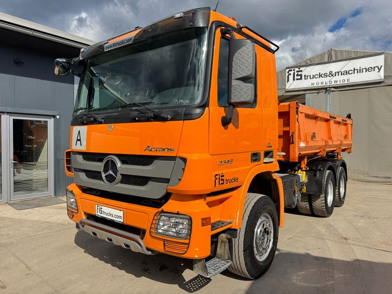 Mercedes-Benz Actros 3346 K 6x4 bordmatic - 3 pedals - 翻斗车:图1 Mercedes-Benz Actros 3346 K 6x4 bordmatic - 3 pedals - 翻斗车:图1