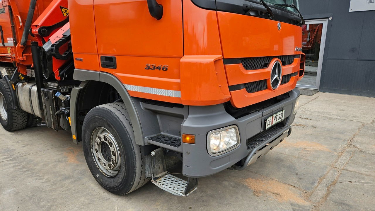 Mercedes-Benz Actros 3346 K palfinger PK 18002 - bordmatic - meiller tipper - EPS 3 pedals - 翻斗车:图3 Mercedes-Benz Actros 3346 K palfinger PK 18002 - bordmatic - meiller tipper - EPS 3 pedals - 翻斗车:图3