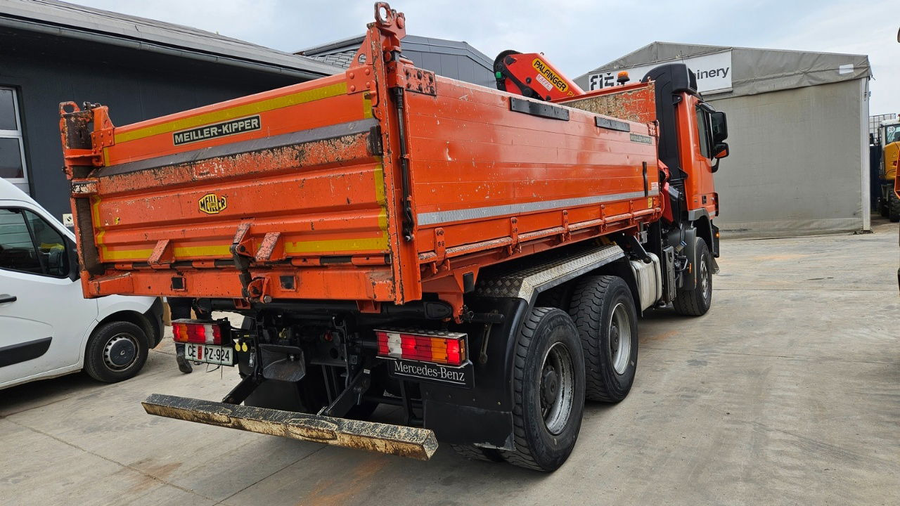 Mercedes-Benz Actros 3346 K palfinger PK 18002 - bordmatic - meiller tipper - EPS 3 pedals - 翻斗车:图5 Mercedes-Benz Actros 3346 K palfinger PK 18002 - bordmatic - meiller tipper - EPS 3 pedals - 翻斗车:图5
