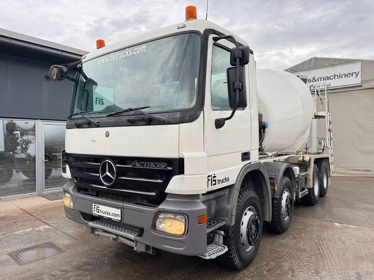 Mercedes-Benz Actros 3536 8x4 stetter schwing mixer 9m3 - 混凝土搅拌车:图1 Mercedes-Benz Actros 3536 8x4 stetter schwing mixer 9m3 - 混凝土搅拌车:图1