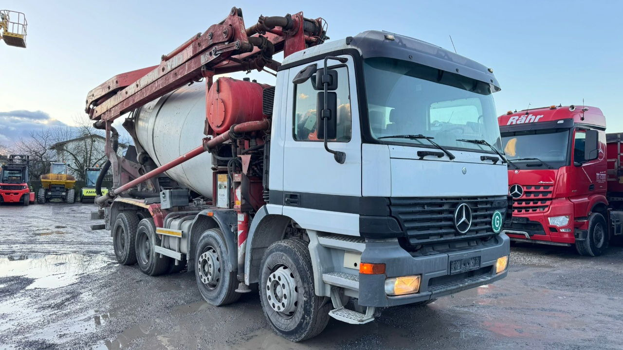 Mercedes-Benz Actros 4140 mixer cifa 9m3 - Cifa pump - 25M - 搅拌泵卡车:图3 Mercedes-Benz Actros 4140 mixer cifa 9m3 - Cifa pump - 25M - 搅拌泵卡车:图3