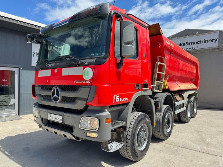 Mercedes-Benz Actros 4141 K 8x6 meiller mulda tipper - air condition - 翻斗车:图1 Mercedes-Benz Actros 4141 K 8x6 meiller mulda tipper - air condition - 翻斗车:图1