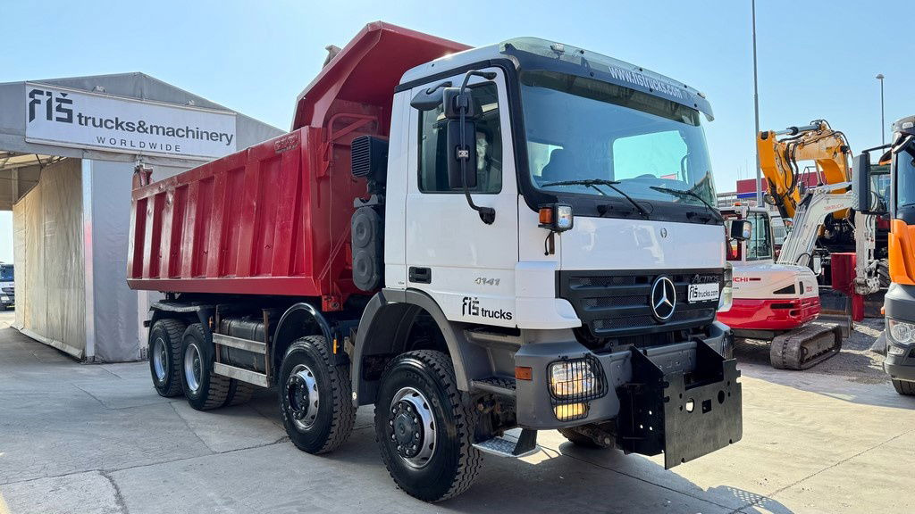 Mercedes-Benz Actros 4141 K 8x6 tipper - 19m3 - 翻斗车:图3 Mercedes-Benz Actros 4141 K 8x6 tipper - 19m3 - 翻斗车:图3