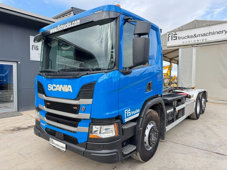 Scania P 360 6x2 palfinger abroll tipper - steering axle - 集装箱运输车/ 可拆卸车身的卡车:图1 Scania P 360 6x2 palfinger abroll tipper - steering axle - 集装箱运输车/ 可拆卸车身的卡车:图1