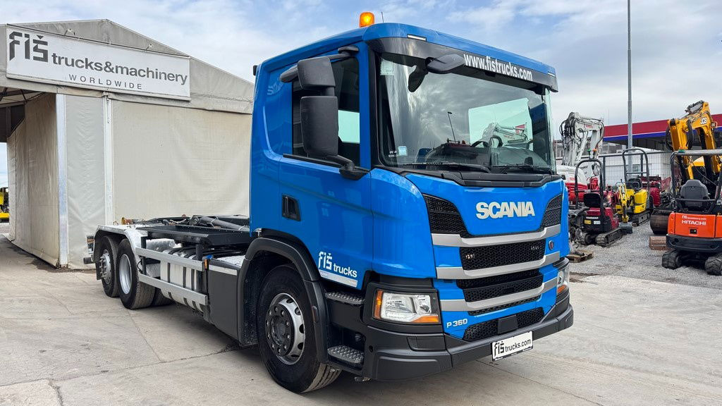 Scania P 360 6x2 palfinger abroll tipper - steering axle - 集装箱运输车/ 可拆卸车身的卡车:图3 Scania P 360 6x2 palfinger abroll tipper - steering axle - 集装箱运输车/ 可拆卸车身的卡车:图3