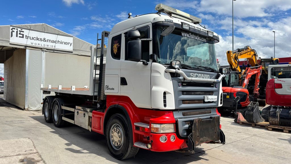 Scania R400 6x4 abroll tipper + plato - 集装箱运输车/ 可拆卸车身的卡车:图3 Scania R400 6x4 abroll tipper + plato - 集装箱运输车/ 可拆卸车身的卡车:图3