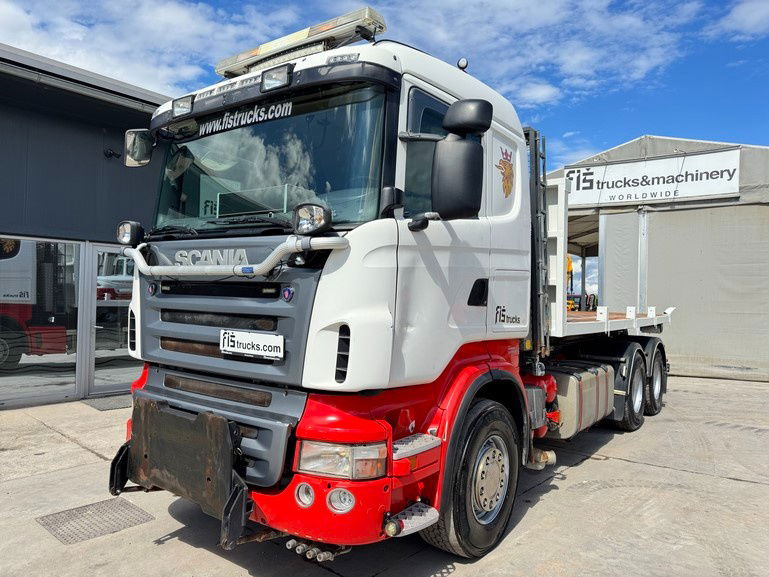 Scania R400 6x4 abroll tipper + plato - 集装箱运输车/ 可拆卸车身的卡车:图1 Scania R400 6x4 abroll tipper + plato - 集装箱运输车/ 可拆卸车身的卡车:图1