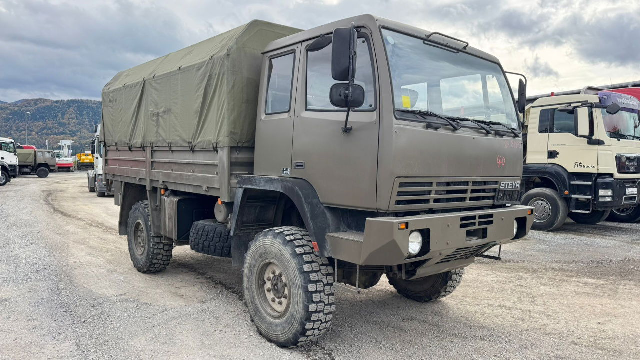 Steyr 12M18 4X4 stake body -  truck - 侧帘卡车:图4 Steyr 12M18 4X4 stake body -  truck - 侧帘卡车:图4