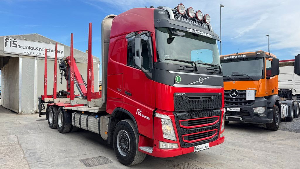 Volvo FH 500 6x4 forest truck - Epsilon 110Z - scissors - 集装箱运输车/ 可拆卸车身的卡车:图3 Volvo FH 500 6x4 forest truck - Epsilon 110Z - scissors - 集装箱运输车/ 可拆卸车身的卡车:图3