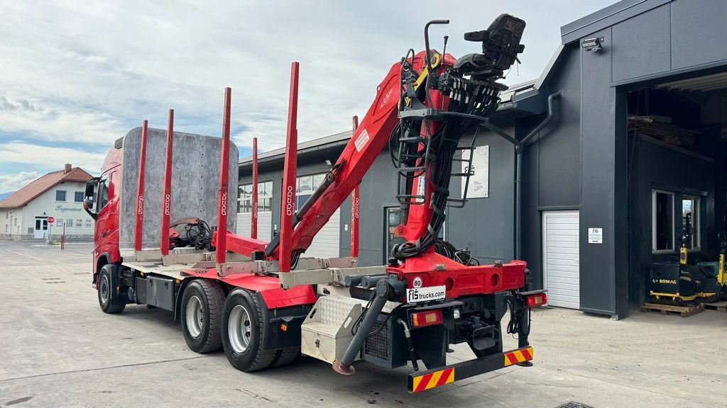 Volvo FH 500 6x4 forest truck - Epsilon 110Z - scissors - 集装箱运输车/ 可拆卸车身的卡车:图5 Volvo FH 500 6x4 forest truck - Epsilon 110Z - scissors - 集装箱运输车/ 可拆卸车身的卡车:图5