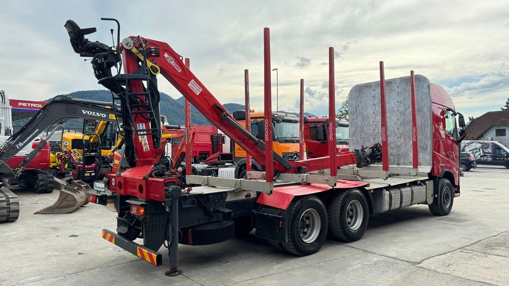 Volvo FH 500 6x4 forest truck - Epsilon 110Z - scissors - 集装箱运输车/ 可拆卸车身的卡车:图4 Volvo FH 500 6x4 forest truck - Epsilon 110Z - scissors - 集装箱运输车/ 可拆卸车身的卡车:图4