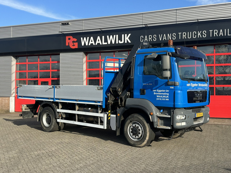 MAN TGM 18-290 4x4 Kraan met Open laadbak HMF Kraan 13 T - 起重车:图3 MAN TGM 18-290 4x4 Kraan met Open laadbak HMF Kraan 13 T - 起重车:图3