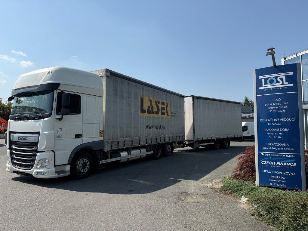 DAF XF440 EURO 6 6x2 + Agrikom - 侧帘卡车:图1 DAF XF440 EURO 6 6x2 + Agrikom - 侧帘卡车:图1