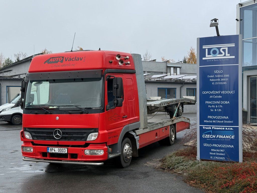 Mercedes-Benz 818 Atego EURO 3 + trailer VAPP 2020 year - 自动转运卡车:图1 Mercedes-Benz 818 Atego EURO 3 + trailer VAPP 2020 year - 自动转运卡车:图1
