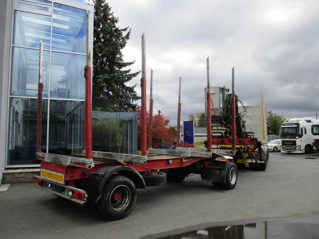 Volvo FH 16 750 6x4 + Fliegl - 木材运输车, 起重车:图5 Volvo FH 16 750 6x4 + Fliegl - 木材运输车, 起重车:图5