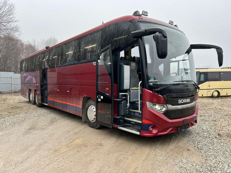 Scania K 450 Interlink / myydään katsastettuna / TULOSSA - 长途客车:图1 Scania K 450 Interlink / myydään katsastettuna / TULOSSA - 长途客车:图1