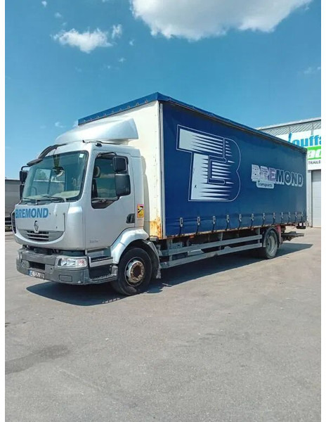 Renault Midlum 280 dxi - manual gearbox / steel suspension lames - 侧帘卡车:图1 Renault Midlum 280 dxi - manual gearbox / steel suspension lames - 侧帘卡车:图1