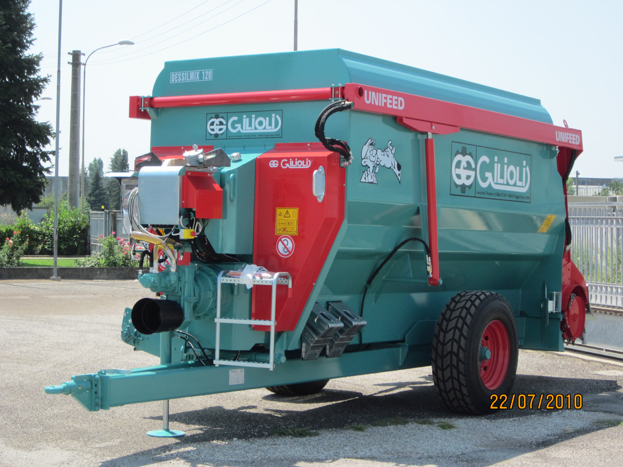 新的 饲料搅拌车 ITALMIX GILIOLI DESILMIX：图8