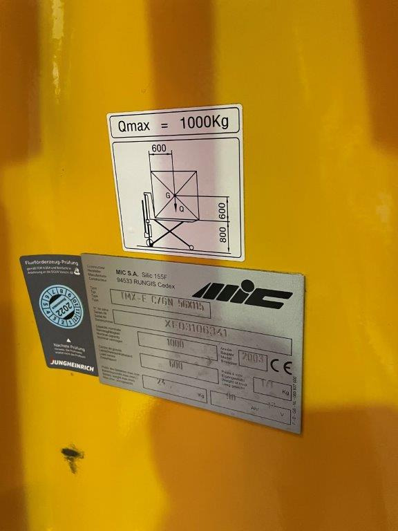 5 (five) scissor pallet truck with electric drive and quick lift pump Jungheinrich model TMX-E 10 - 码垛车:图2 5 (five) scissor pallet truck with electric drive and quick lift pump Jungheinrich model TMX-E 10 - 码垛车:图2
