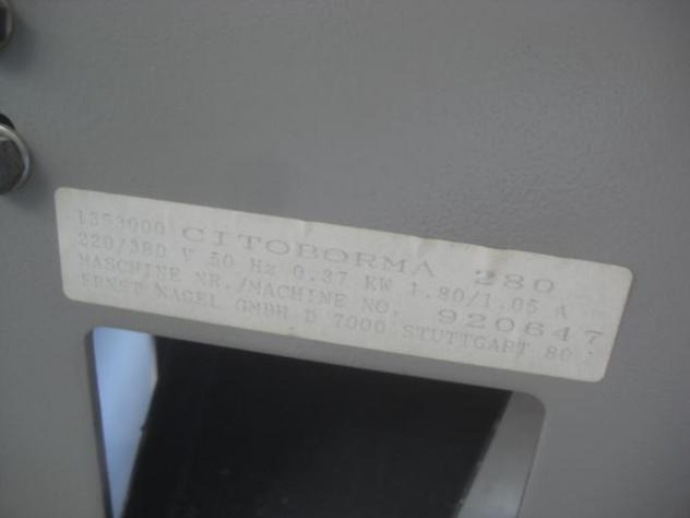 Ernst Nagel Citoborma 280 2-spindle paper drilling machine - 移印机:图3 Ernst Nagel Citoborma 280 2-spindle paper drilling machine - 移印机:图3