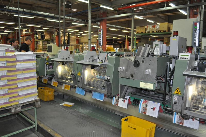 High Speed saddlestitcher Müller Martini Prima Amrys Year 2000 - 移印机:图1 High Speed saddlestitcher Müller Martini Prima Amrys Year 2000 - 移印机:图1