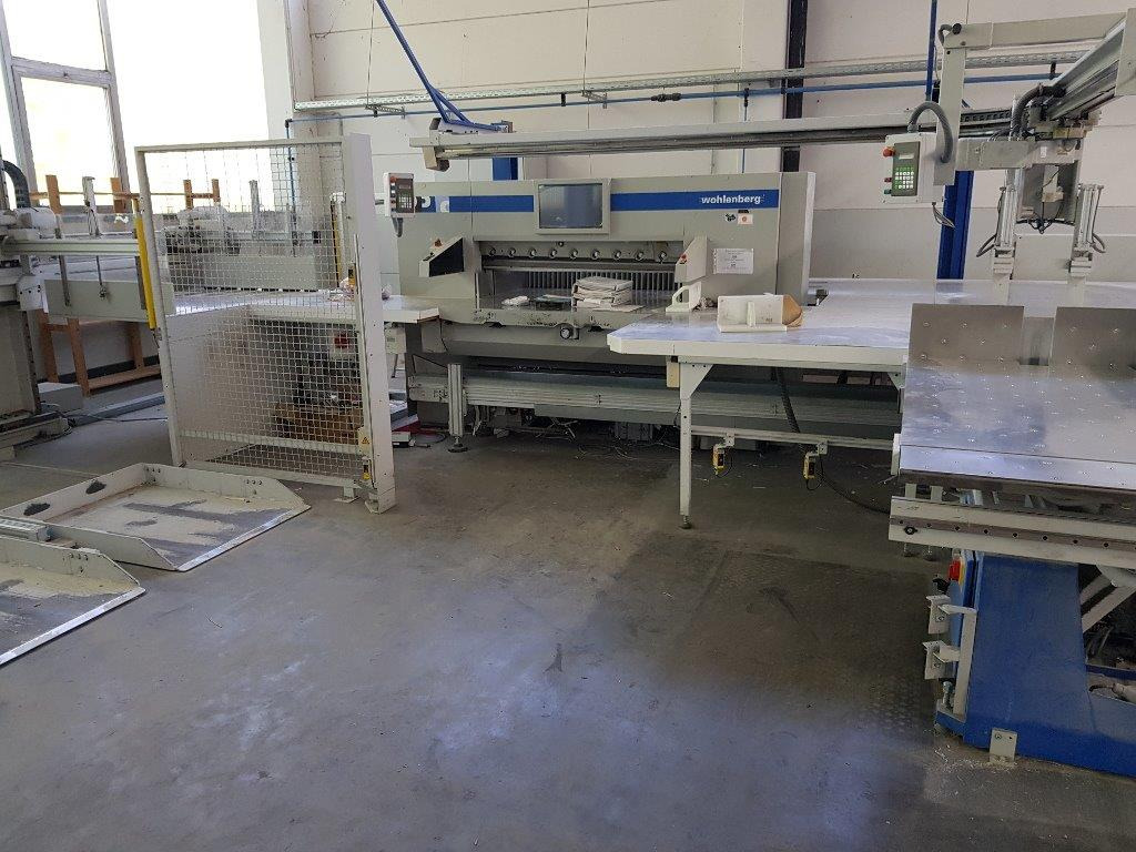 High performance cutting line Baumann Wohlenberg Perfecta 132 TS ASE LM - 切纸机:图1 High performance cutting line Baumann Wohlenberg Perfecta 132 TS ASE LM - 切纸机:图1