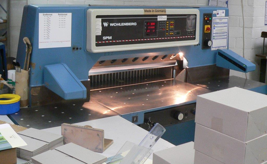 High-speed cutter Wohlenberg WP 92 SPM - 切纸机:图3 High-speed cutter Wohlenberg WP 92 SPM - 切纸机:图3