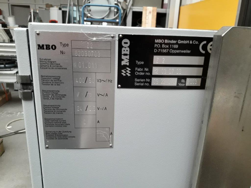 MBO Z2 mobile, 180° rotatable cross-fold unit with navigator control - 折页机:图5 MBO Z2 mobile, 180° rotatable cross-fold unit with navigator control - 折页机:图5