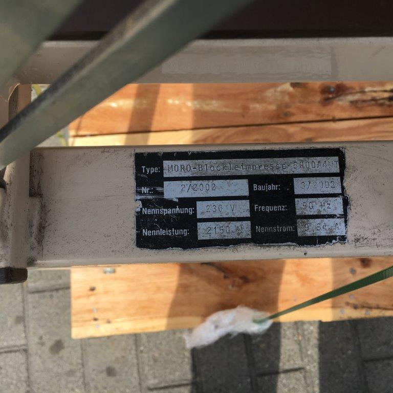 Müro 2000 A 4 WT block gluing press - 书籍装订机:图2 Müro 2000 A 4 WT block gluing press - 书籍装订机:图2