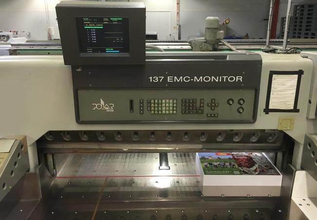 Polar Mohr 137 EM-MON cutting line - 切纸机:图1 Polar Mohr 137 EM-MON cutting line - 切纸机:图1
