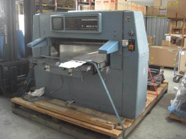 Wohlenberg 115 MCS-2 TV high-speed cutter - 切纸机:图1 Wohlenberg 115 MCS-2 TV high-speed cutter - 切纸机:图1