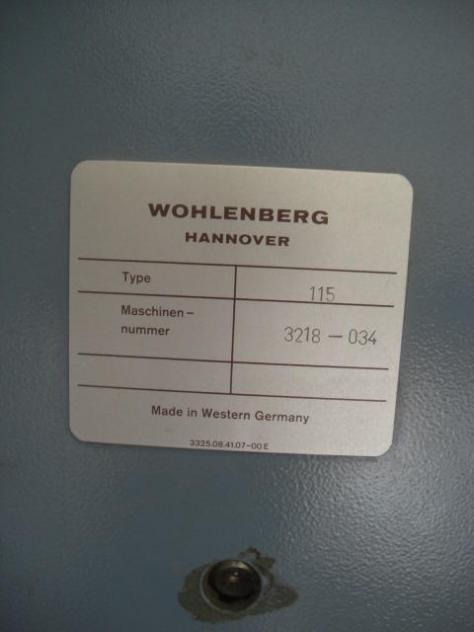 Wohlenberg 115 MCS-2 TV high-speed cutter - 切纸机:图3 Wohlenberg 115 MCS-2 TV high-speed cutter - 切纸机:图3