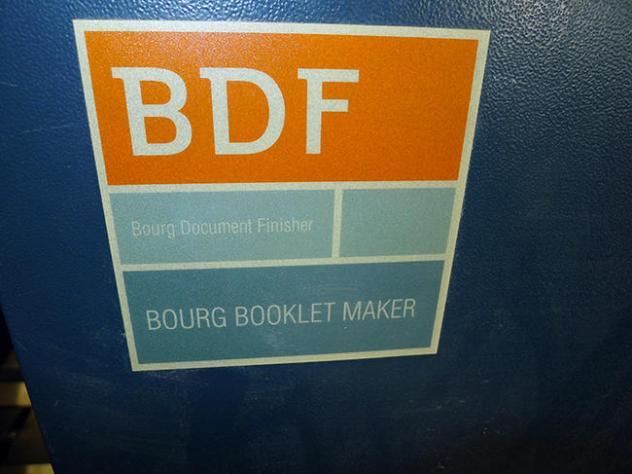 C. p. Bourg BDF booklet finisher - 移印机:图4 C. p. Bourg BDF booklet finisher - 移印机:图4