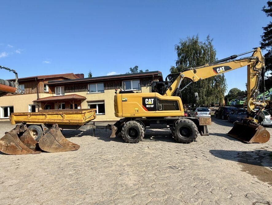 CAT M318F - 轮式挖掘机:图4 CAT M318F - 轮式挖掘机:图4