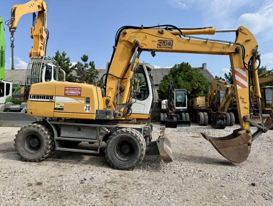 Liebherr A314 - 轮式挖掘机:图4 Liebherr A314 - 轮式挖掘机:图4