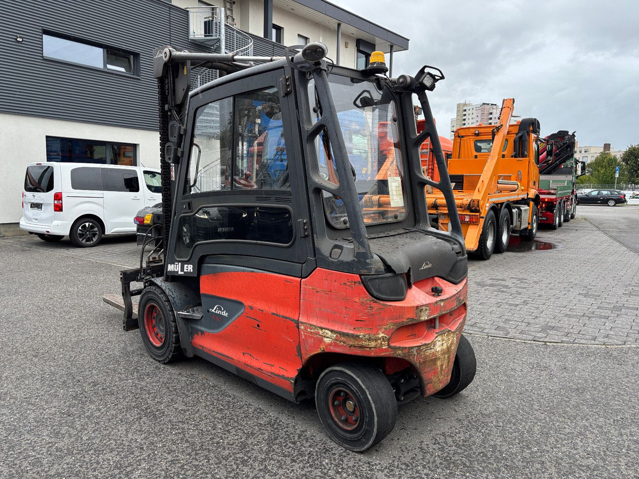 Linde E 50HL-01 Triplex Teleskopgabel - 电动叉车:图4 Linde E 50HL-01 Triplex Teleskopgabel - 电动叉车:图4