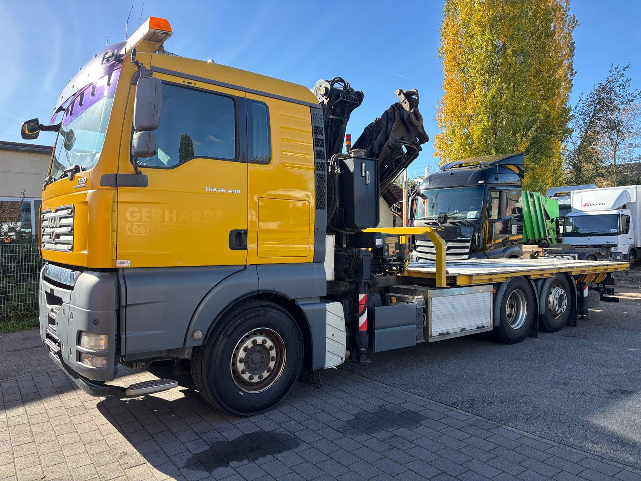 MAN TGA 26.440 FASSI F450AXP Containerauf./Lenkachse - 起重车:图1 MAN TGA 26.440 FASSI F450AXP Containerauf./Lenkachse - 起重车:图1