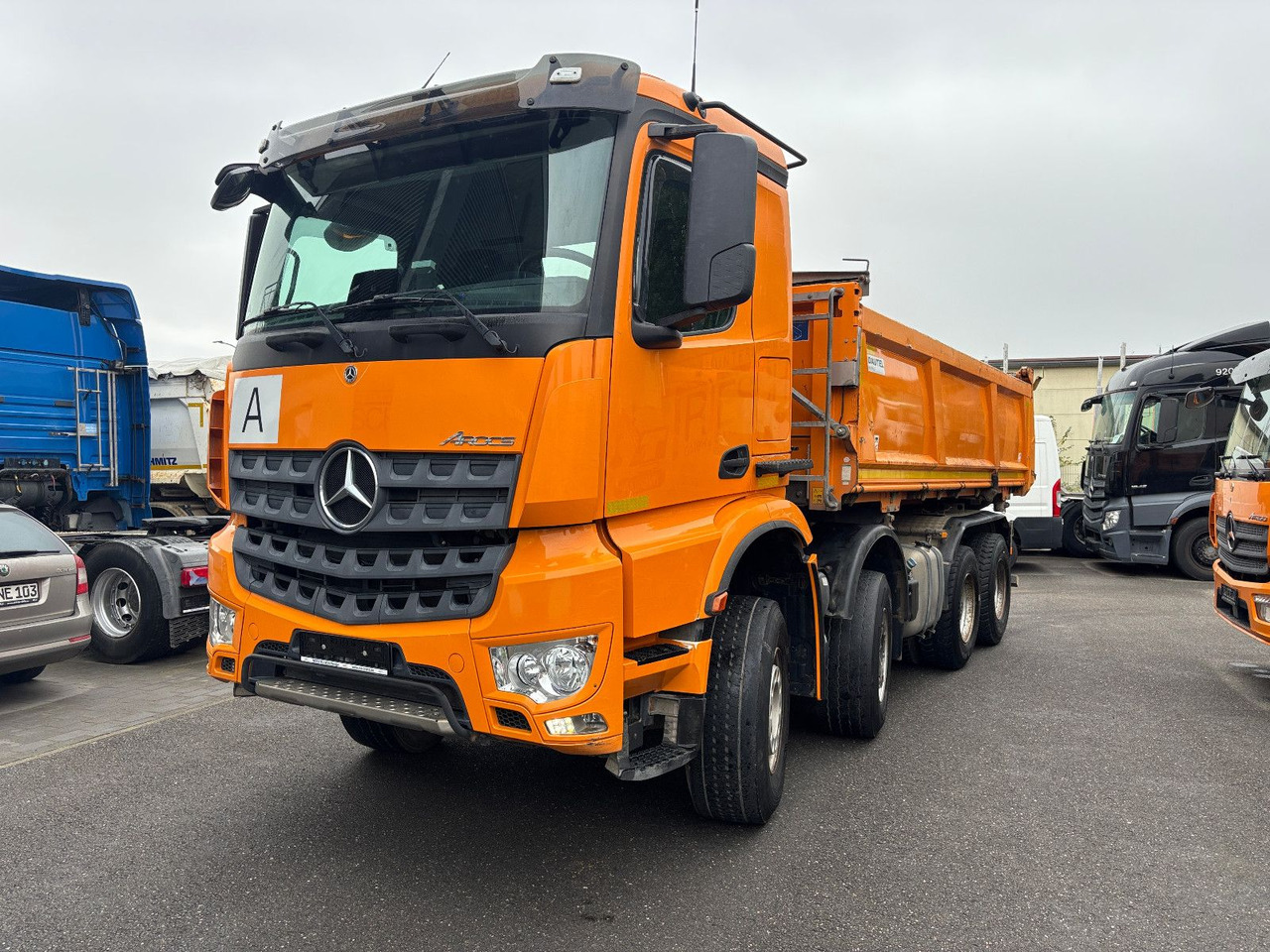 Mercedes-Benz Arocs 3248 8x4 MP5 Bordmatik/Klima/Plane - 翻斗车:图2 Mercedes-Benz Arocs 3248 8x4 MP5 Bordmatik/Klima/Plane - 翻斗车:图2