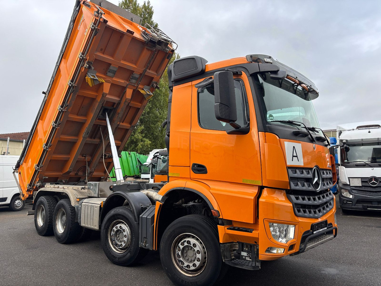 Mercedes-Benz Arocs 3248 8x4 MP5 Bordmatik/Klima/Plane - 翻斗车:图4 Mercedes-Benz Arocs 3248 8x4 MP5 Bordmatik/Klima/Plane - 翻斗车:图4