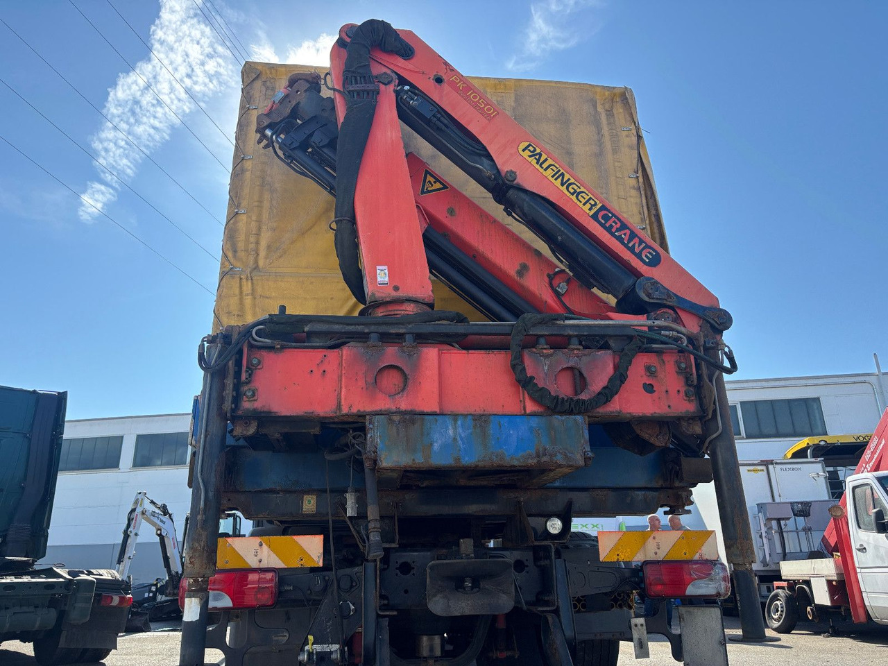 Palfinger PK10501 Wechselfahrgestellbrücke - 集装箱运输车/ 可拆卸车身的拖车:图2 Palfinger PK10501 Wechselfahrgestellbrücke - 集装箱运输车/ 可拆卸车身的拖车:图2