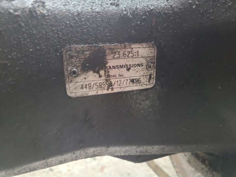 Jcb 542-70 Ag Rear axle housing 589/m6926, 458/m6947 - 后轴:图4 Jcb 542-70 Ag Rear axle housing 589/m6926, 458/m6947 - 后轴:图4