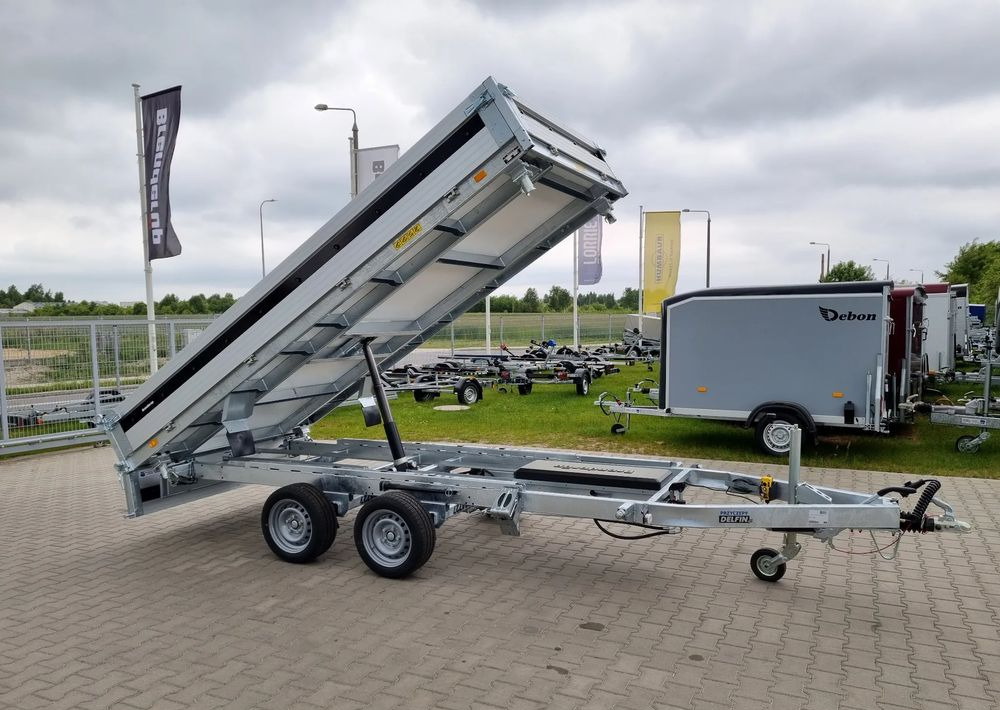 BRENDERUP TT5375 ATB 3,5T kiper 375 x 180 cm + najazdy - 翻斗拖车:图1 BRENDERUP TT5375 ATB 3,5T kiper 375 x 180 cm + najazdy - 翻斗拖车:图1