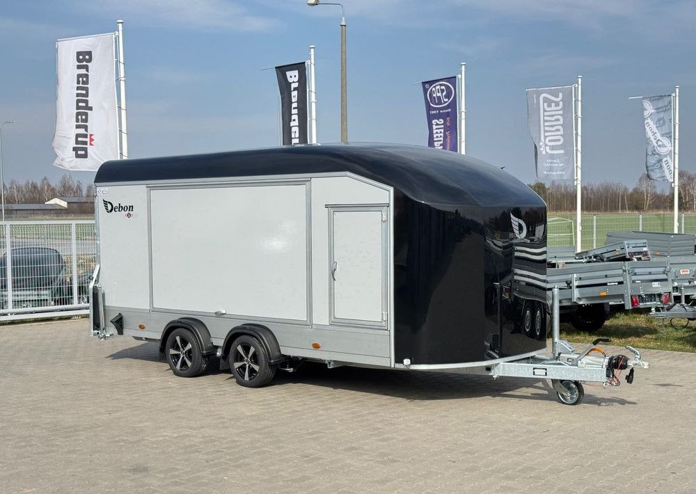 DEBON C1000 - kryta laweta | 490 x 202 cm / 3500kg / felgi ALU / wciągarka elektryczna - 自动转运拖车:图2 DEBON C1000 - kryta laweta | 490 x 202 cm / 3500kg / felgi ALU / wciągarka elektryczna - 自动转运拖车:图2