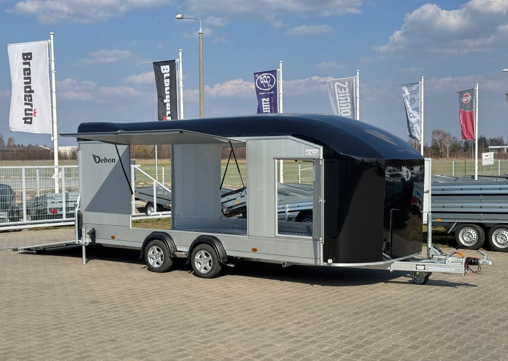 DEBON C2000 - zamknięta przyczepa do przewozu aut, 550 x 215 cm, 3500kg, felgi ALU, wciągarka elektryczna - 自动转运拖车:图2 DEBON C2000 - zamknięta przyczepa do przewozu aut, 550 x 215 cm, 3500kg, felgi ALU, wciągarka elektryczna - 自动转运拖车:图2