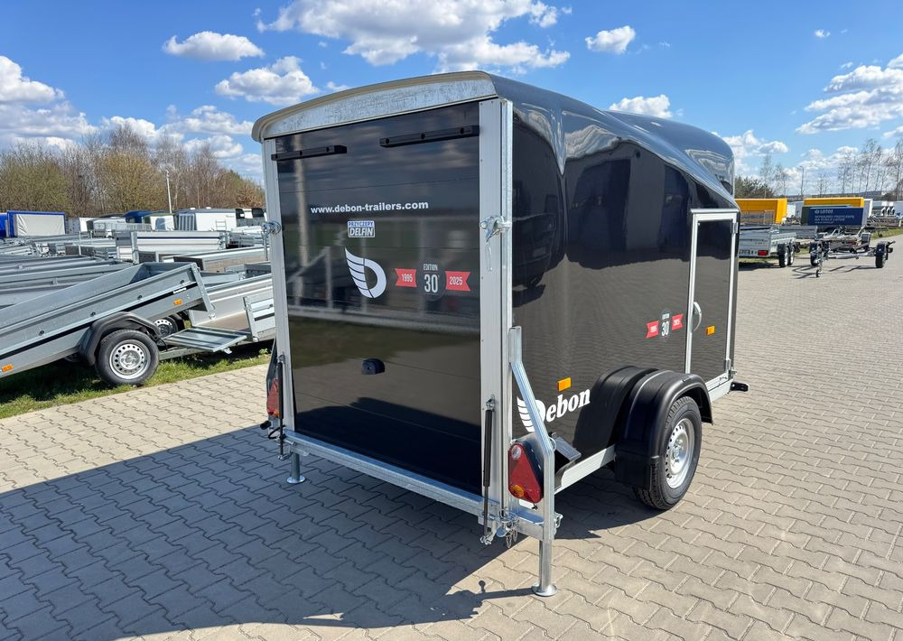 DEBON Cargo 1300 + drzwi boczne | 300 x 150 x 170 cm / 750 - 1300 kg DMC - 封闭厢式拖车:图3 DEBON Cargo 1300 + drzwi boczne | 300 x 150 x 170 cm / 750 - 1300 kg DMC - 封闭厢式拖车:图3