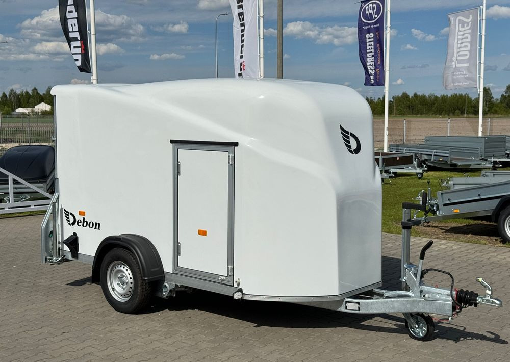 DEBON Debon Cargo 1300 + drzwi boczne | 300 x 150 x 170 cm / 750 - 1300 kg - 封闭厢式拖车:图1 DEBON Debon Cargo 1300 + drzwi boczne | 300 x 150 x 170 cm / 750 - 1300 kg - 封闭厢式拖车:图1