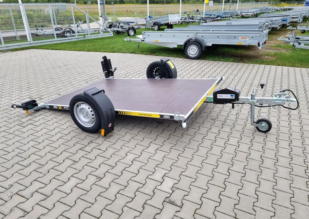 LORRIES PT75-2617 - 255 x 170 cm / 750 kg opuszczana platforma pod quady Can-Am, CF-Moto, Polaris, Spyder - 摩托车拖车:图1 LORRIES PT75-2617 - 255 x 170 cm / 750 kg opuszczana platforma pod quady Can-Am, CF-Moto, Polaris, Spyder - 摩托车拖车:图1